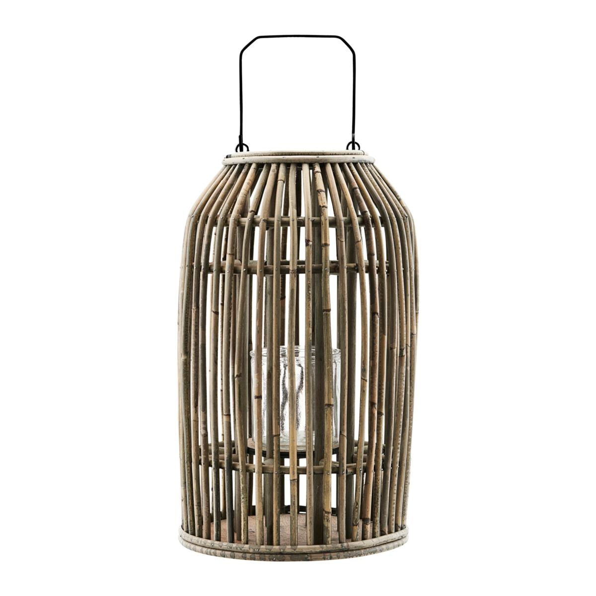 ova rattan lantern from house doctor