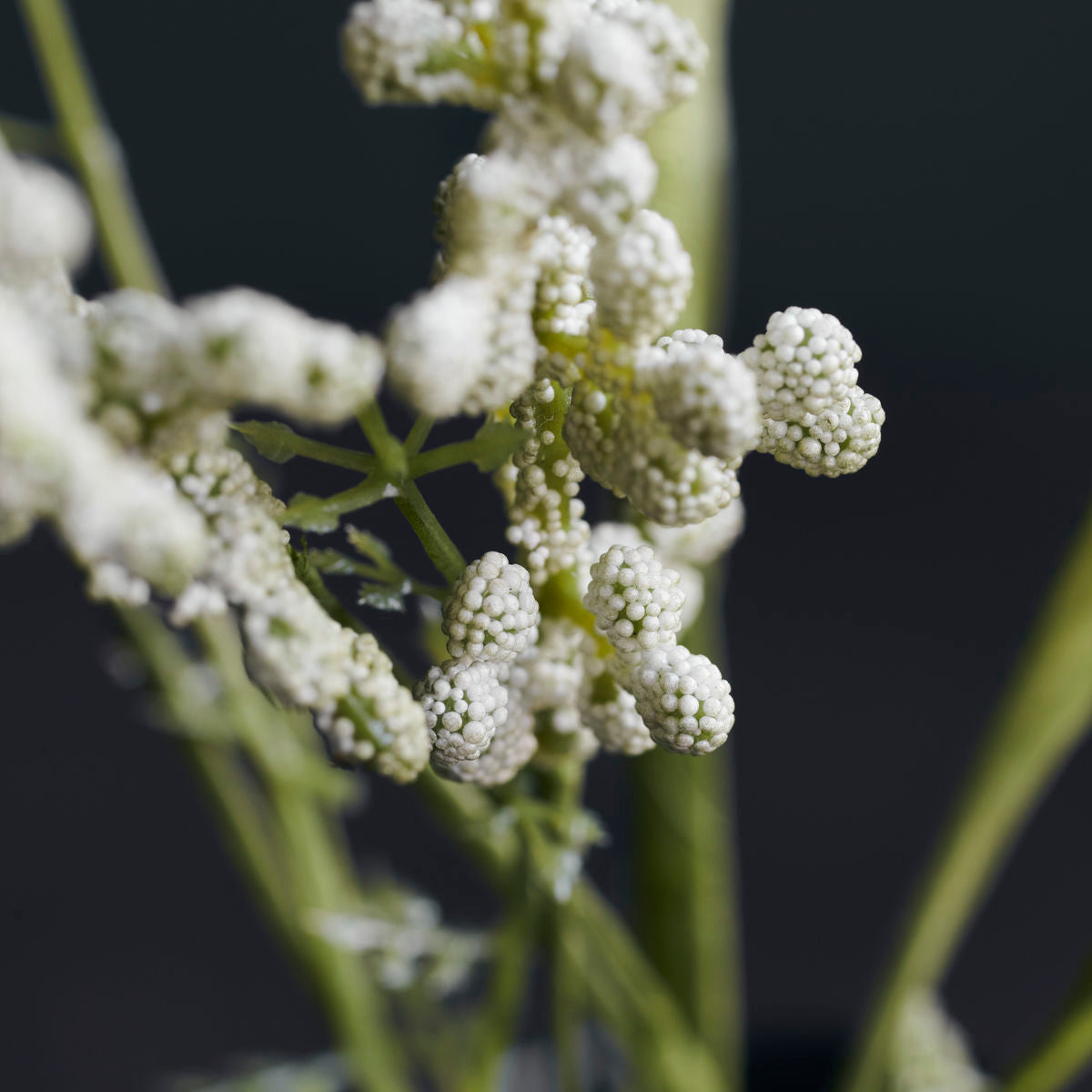 faux green gypsophila stem