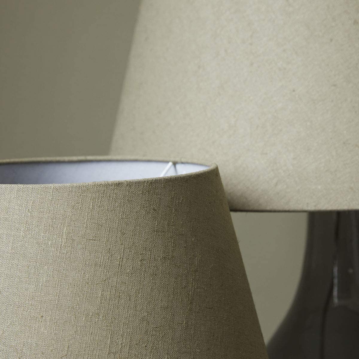 large illy linen green lampshade from house doctor