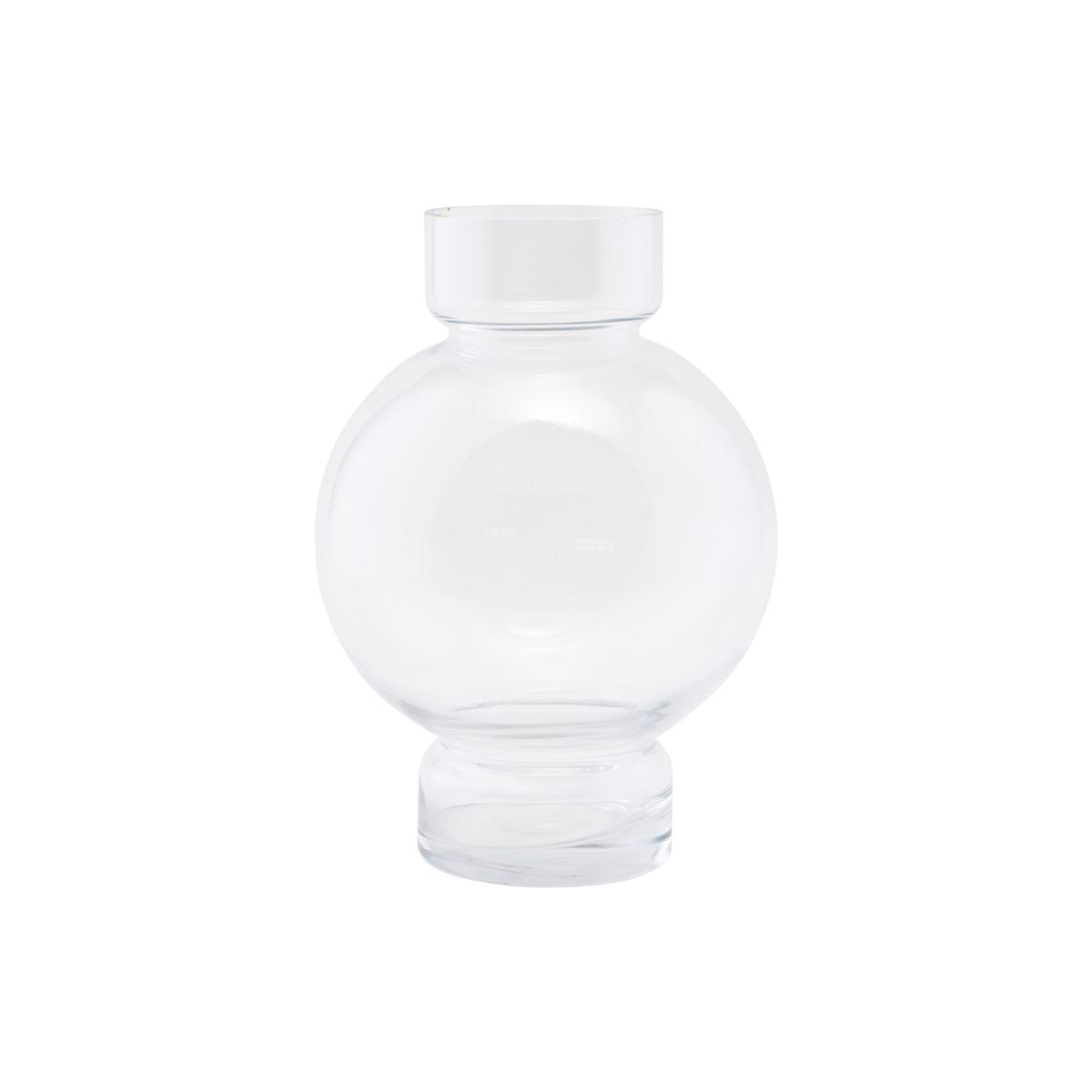glass vase suitable for flowers