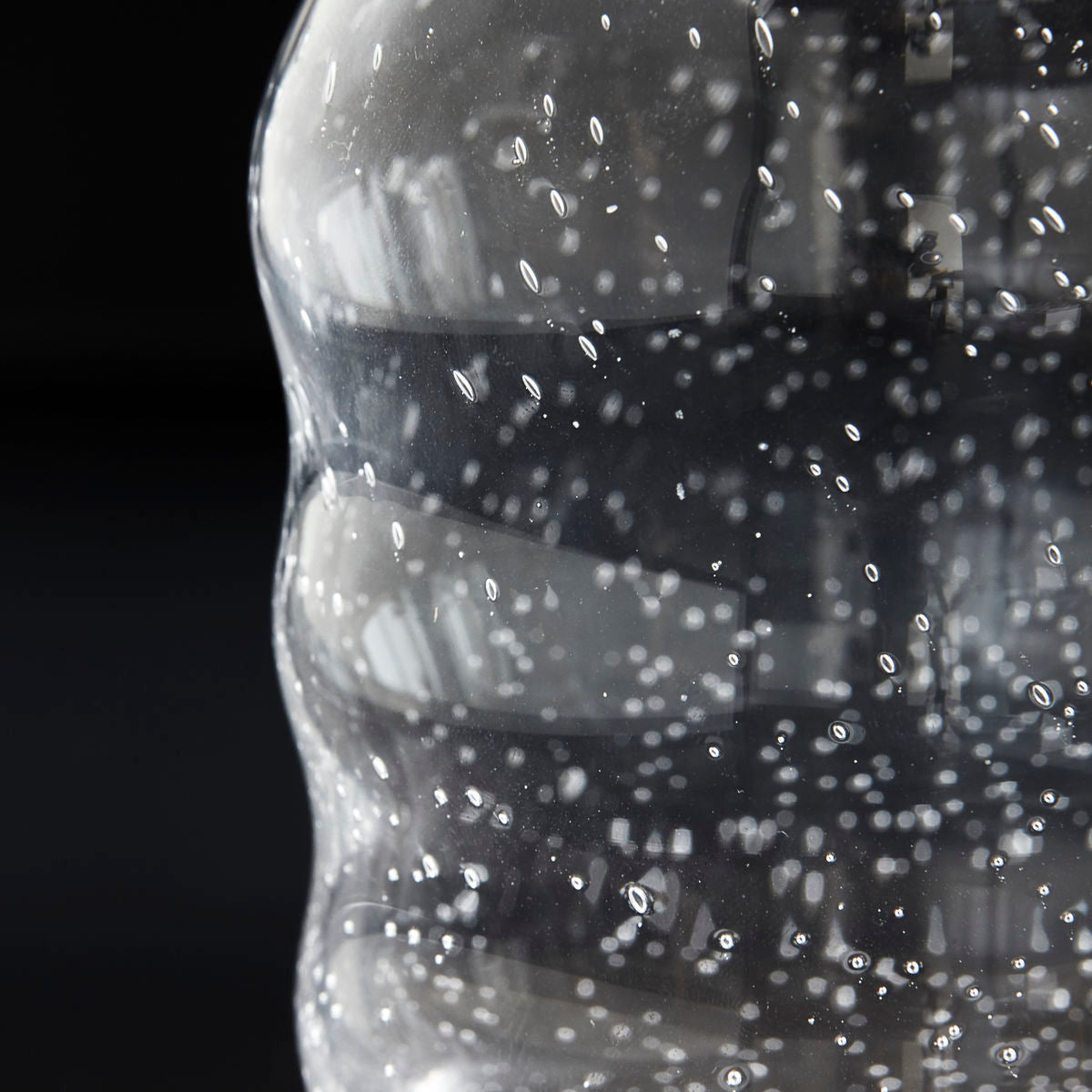 small tall thin clear vase vase