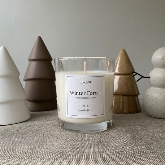 Winter Forest Candle