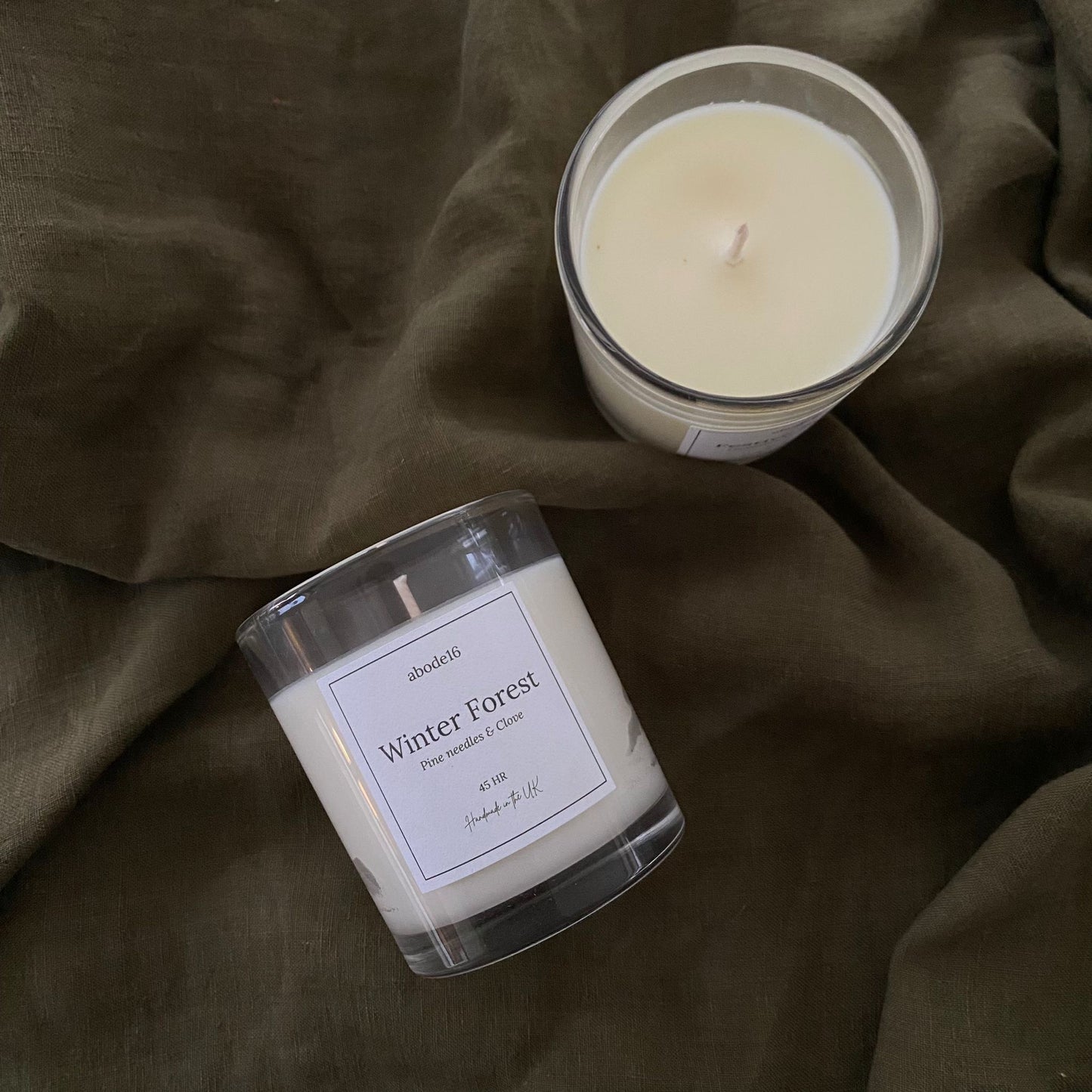 Winter Forest Candle