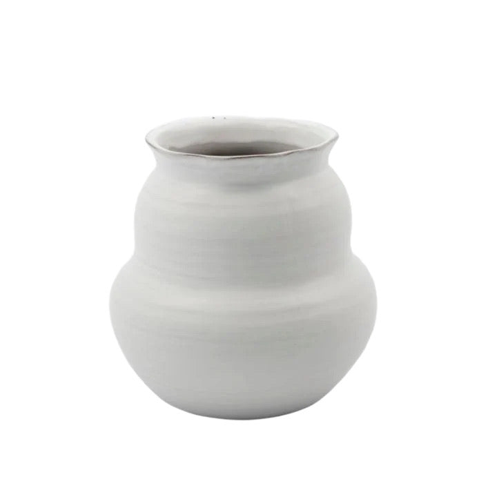 Juno White Vase