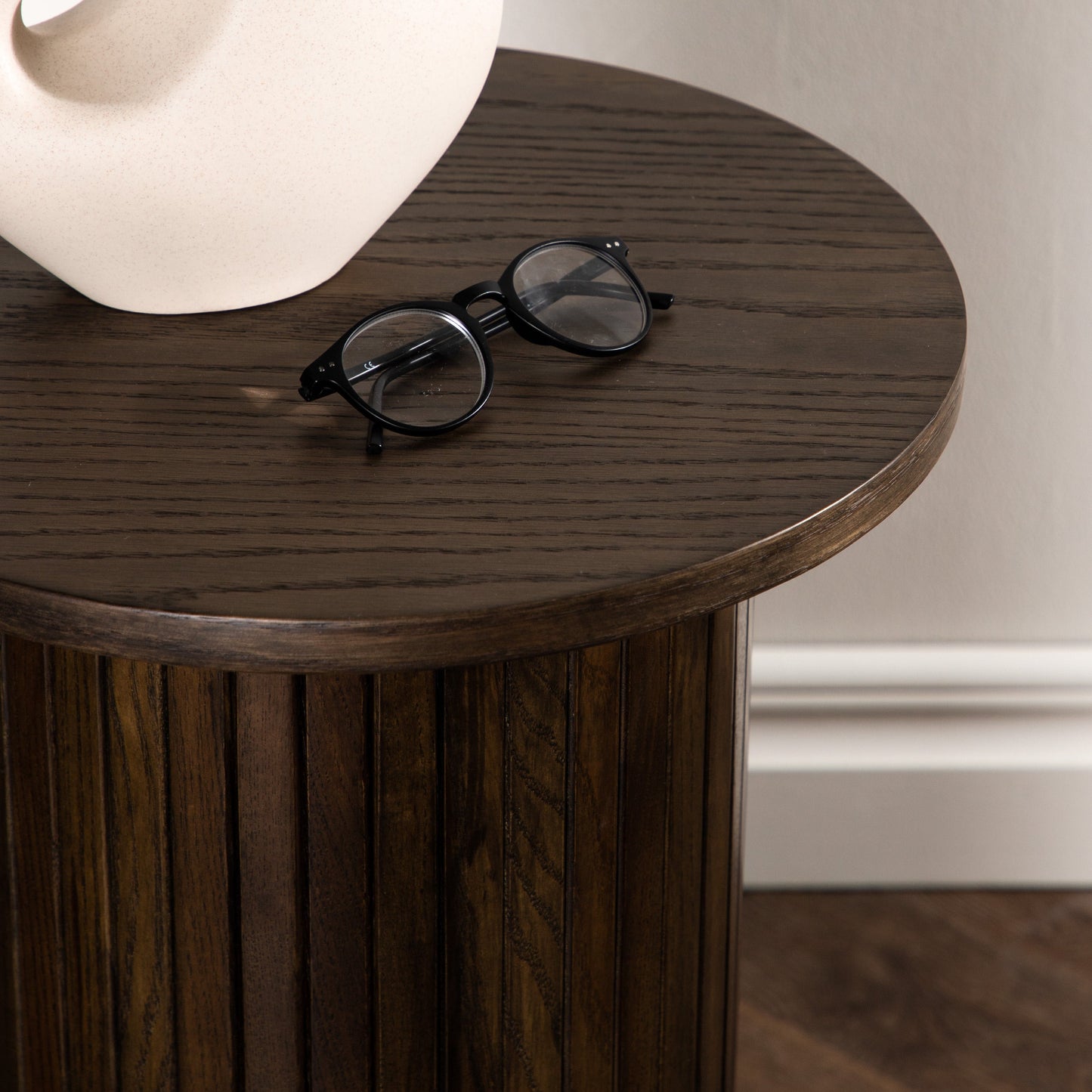 tall wooden coffee table