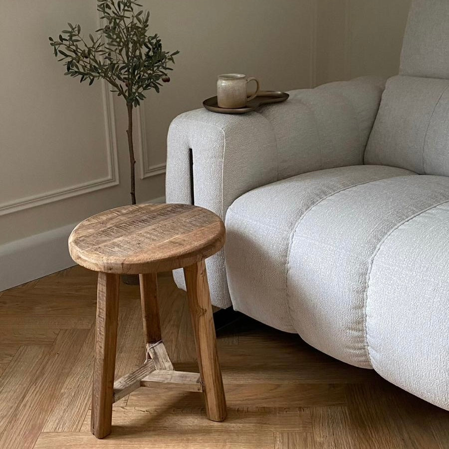 Rustic Wooden Stool