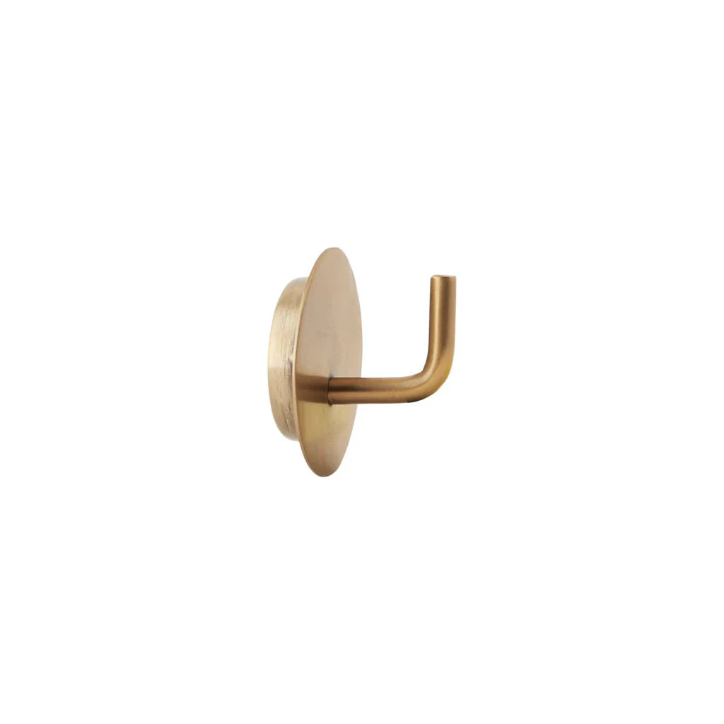 Text Brass Plated Hook