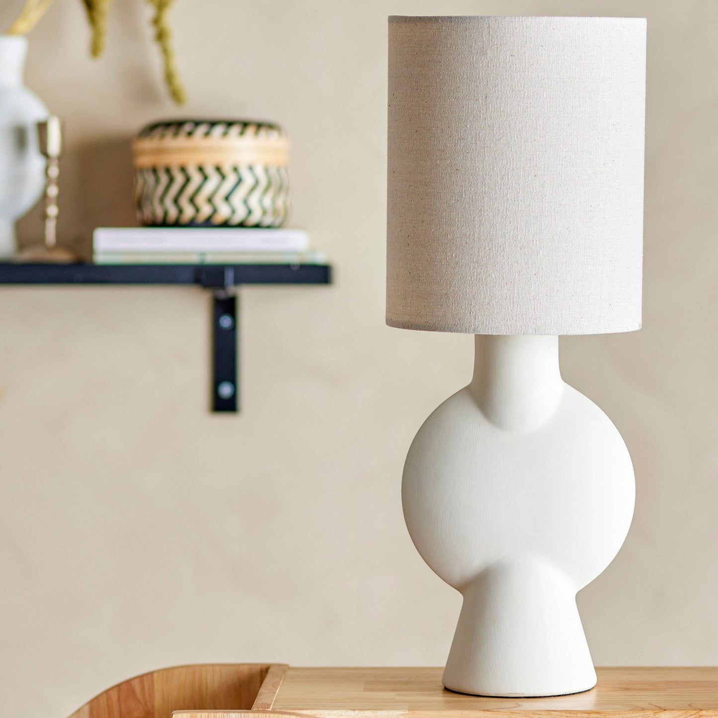 Sergio Cream Table Lamp