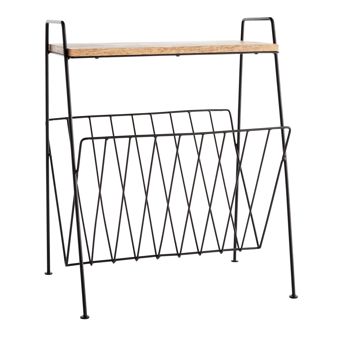 Nordic scandi modern magazine rack