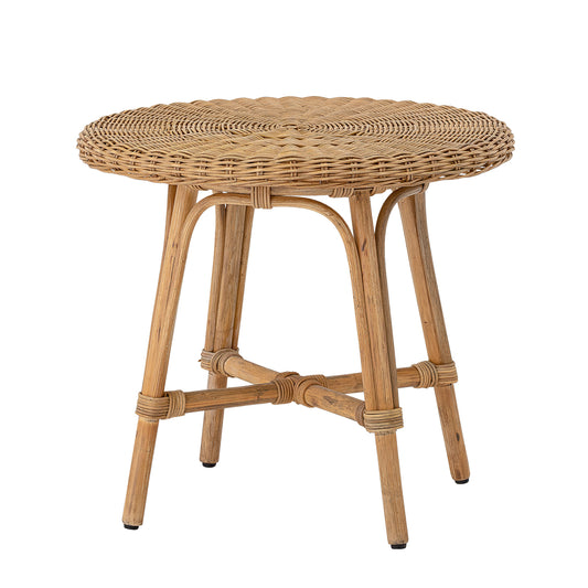 nordic wicker round coffee table 