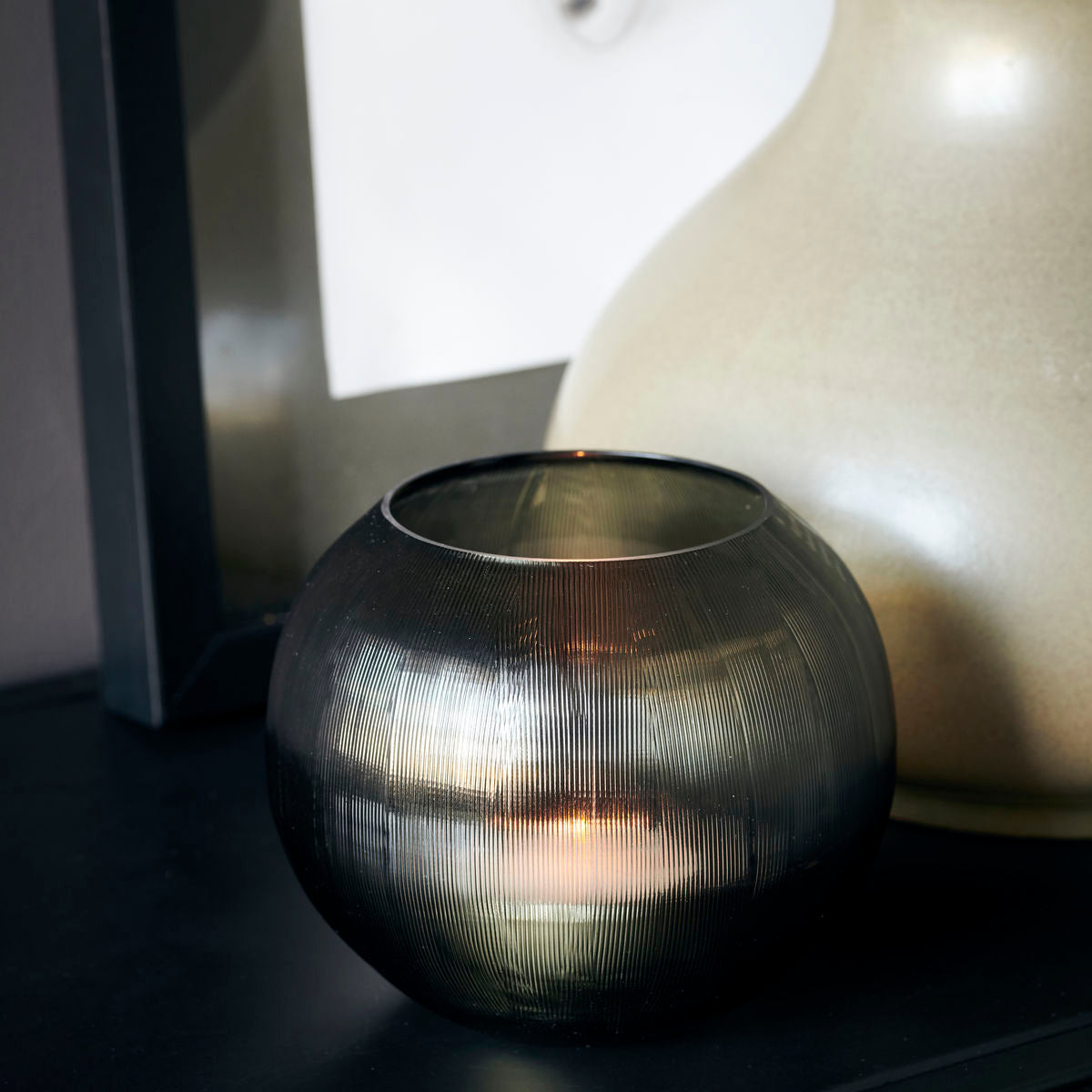 Grey Chub Tealight holder from House Doctor 