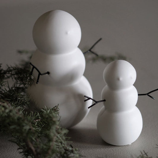 White Snowmen