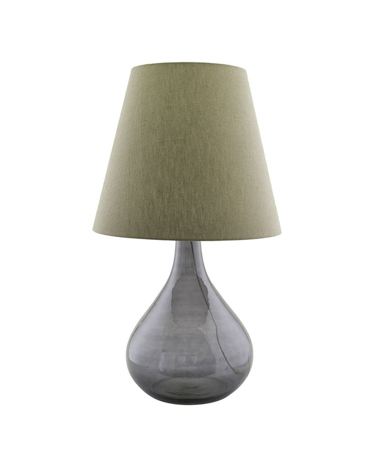 linen light green lampshade for lamp 
